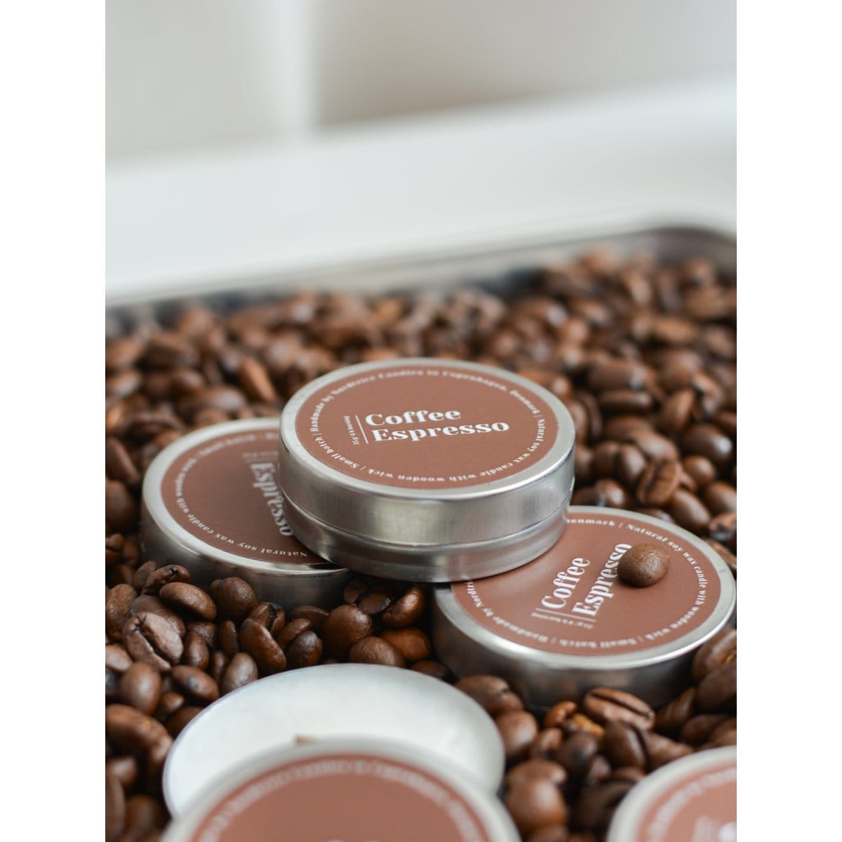 Espresso Coffee Mini Scented Soy Candle