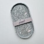 Grey/Pink Terrazzo Trinket Tray