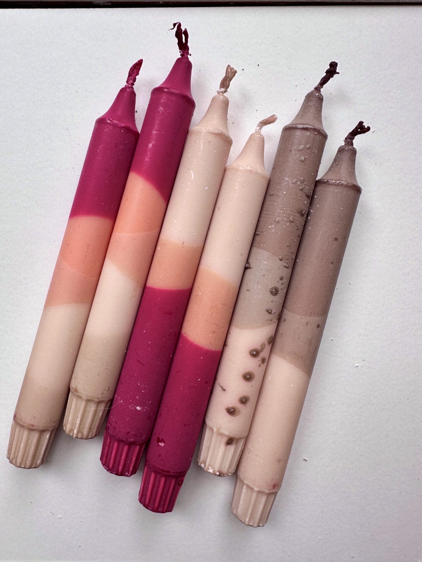 Autumn Shades Taper Candle