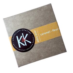 Dark Caramel Fleur de Sel Chocolate Bar