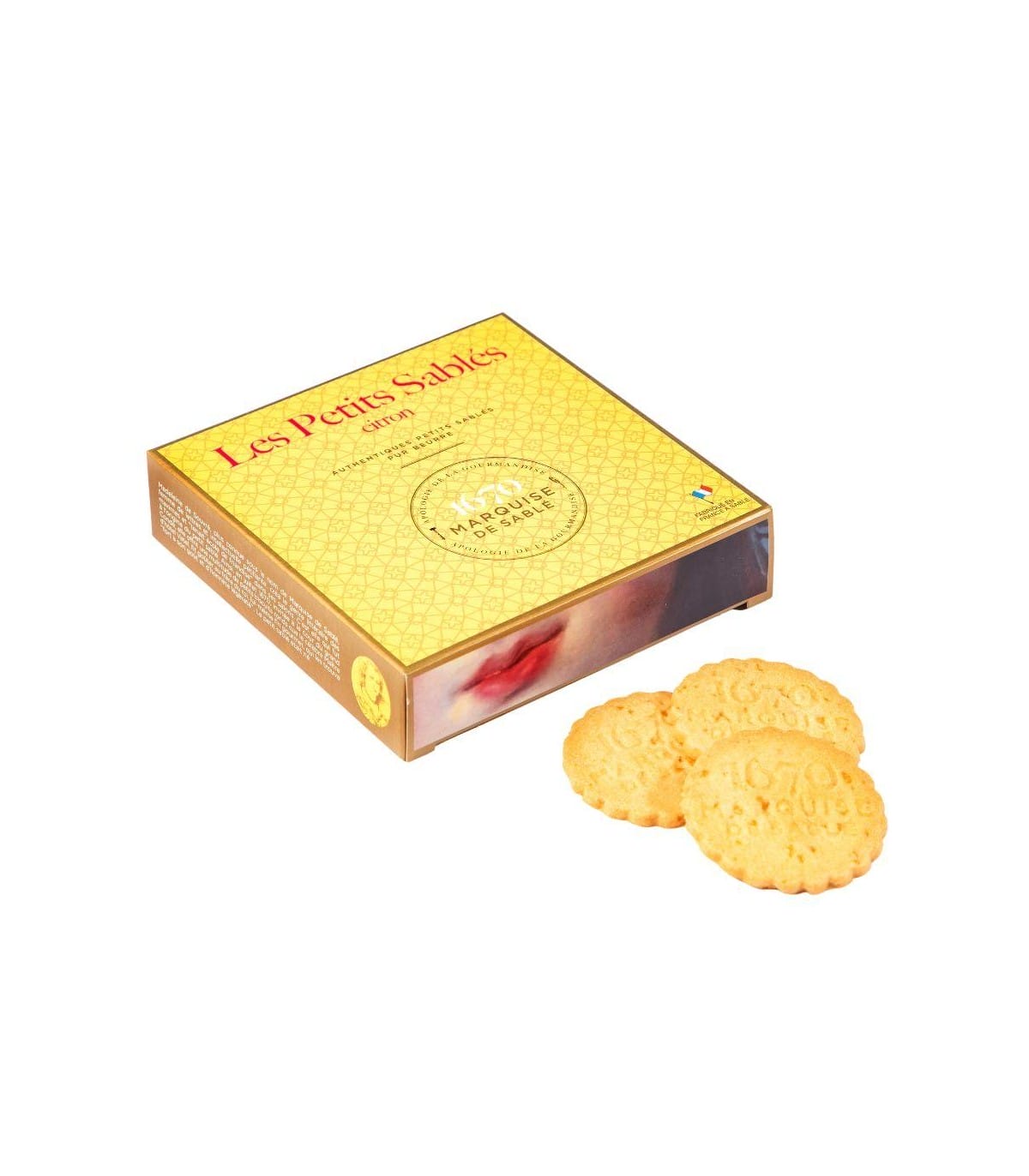 Lemon Chip Shortbread Cookies