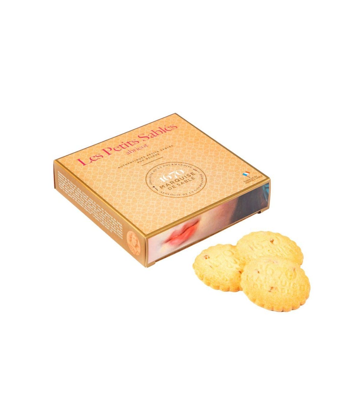 Apricot Chip Shortbread Cookies