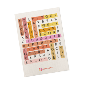 pick the perfect wordsearch - Greeting Card - Image 2